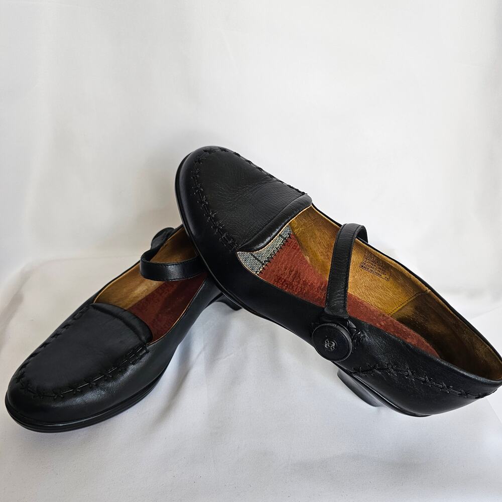 Dr Comfort 10W Cathy Diabetic Black Leather Mary Jane‎